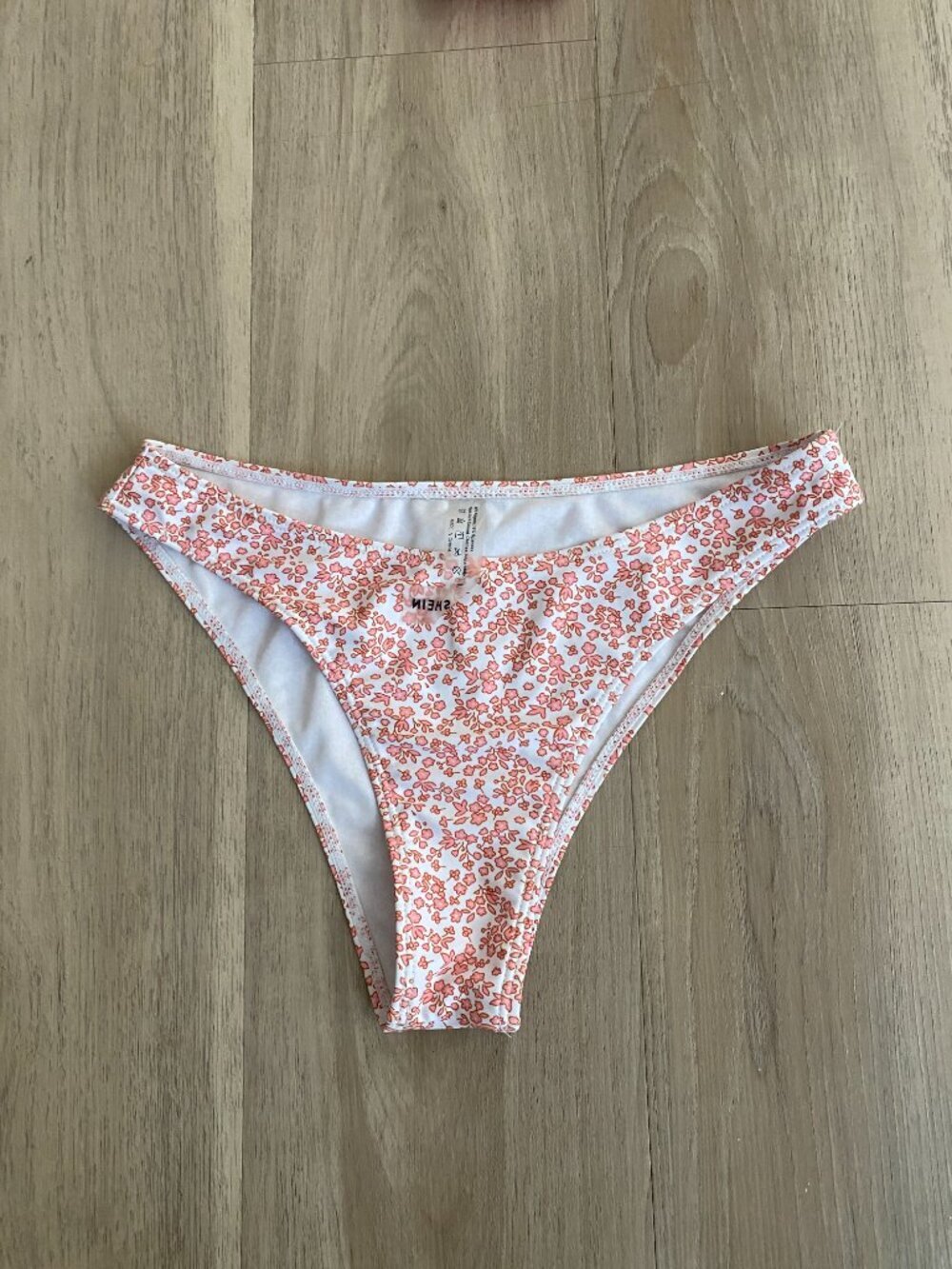 Swim Bundle Size Small  | SHEIN Floral Bikini Set + Floral High Waist & Orange - Picture 6 of 14